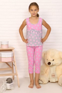 Пижама 2393 детская - розовый (Нл)