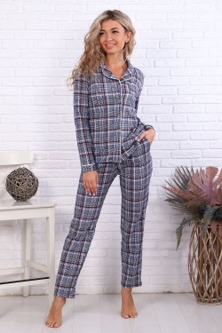 Пижама 59001 - серый (Нл)