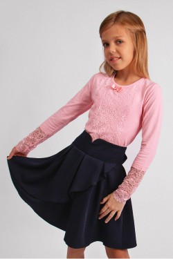 Блузка для девочки SP62999 - розовый (Нл)
