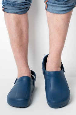 Обувь повседневная мужская сабо MGR - синий (Нл)
