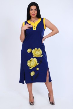 Платье 71063 - синий (Нл)