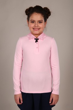 Блузка для девочки Рианна Арт.13180 - светло-розовый (Нл)