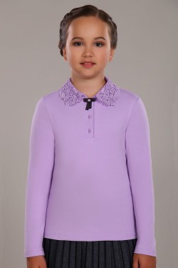 Блузка для девочки Рианна Арт.13180 - светло-сиреневый (Нл)