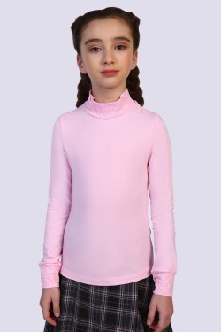 Блузка для девочки Дженифер арт. 13119 - светло-розовый (Нл)