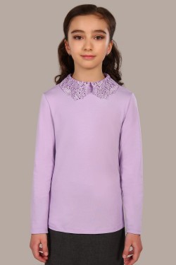 Блузка для девочки Марта 13153 - светло-сиреневый (Нл)