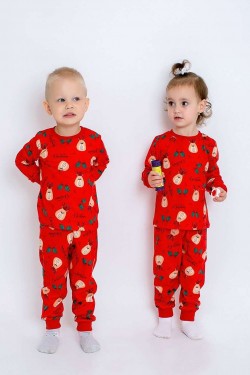 Пижама Сплюша детская - красный (Нл)