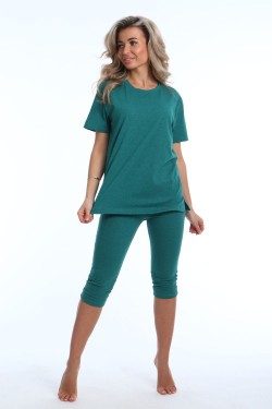 Комплект с бриджами Шарм 29 - зеленый (Нл)