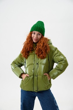 Куртка 28035 - зеленый (Нл)