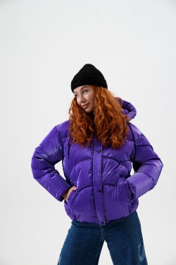 Куртка 28035 - фиолетовый (Нл)
