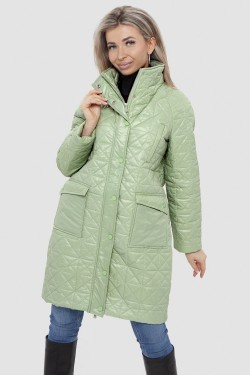 Пальто 28043 - светло-зеленый (Нл)