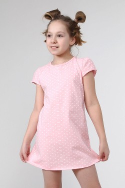 Сорочка детская 22077 - розовый (Нл)