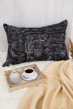 Наволочка Lizzy Home 50013 декоративная - черный (Нл)