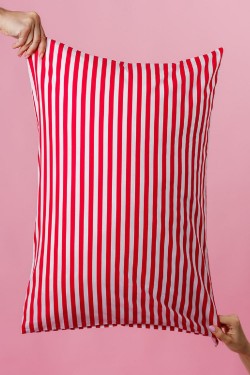 Наволочка Urban Family Малиновый полоса (Нл)