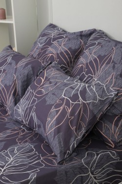 Наволочка перкаль Мираж - темно-синий (Нл)