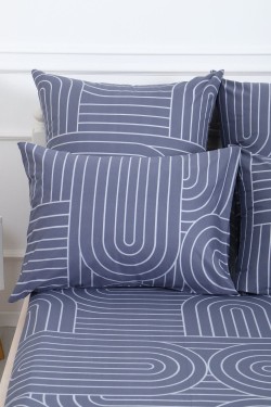 Наволочка перкаль Пятый элемент - серый (Нл)