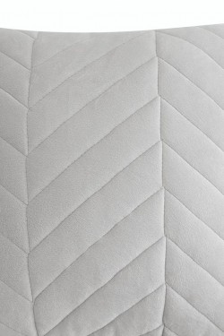 Декоративная наволочка Бексли - серебро (Нл)