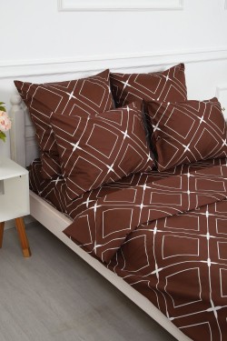 Наволочка сатин Искушение - шоколадный (Нл)