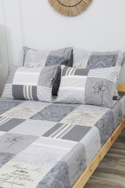 Наволочка бязь 142г-м2 Соренто - серый (Нл)