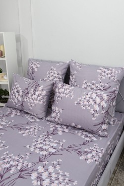 Наволочка поплин Виола - серый (Нл)