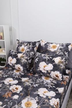 Наволочка поплин Темная ночь 2 - черный (Нл)