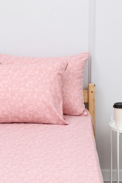 Наволочка поплин Вероника-компаньон - пыльная роза (Нл)