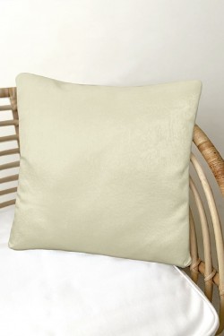 Наволочка думка декоративная 40*40 - экрю гладь (Нл)