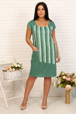 Платье 24221 - зеленый (Нл)