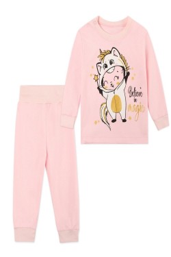 Пижама Т04-1 детская - розовый (Нл)