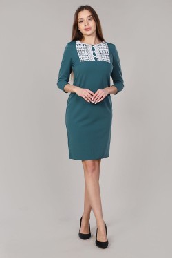 Платье 39522 - зеленый (Нл)