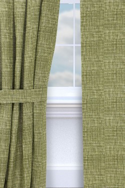Комплект штор Lizzy Home 70001 - зеленый (Нл)