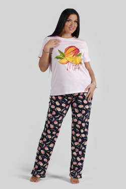 М- Пижама женская с брюками Манго арт.Пж-8