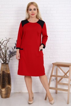 Платье 52154 - красный (Нл)
