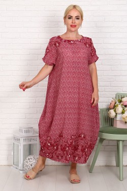 Платье 52180 - розовый (Нл)