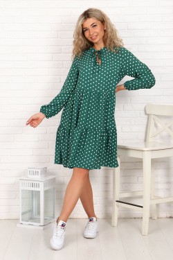 Платье 20652 - зеленый (Нл)