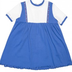 Платье Россия Син-М - синий (Нл)