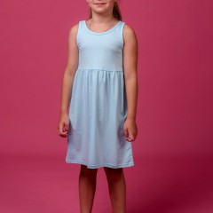 Платье 11710 - голубой (Нл)