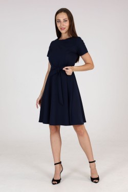Платье 20654 - темно-синий (Нл)