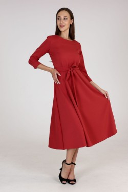 Платье 20653 - коралловый (Нл)