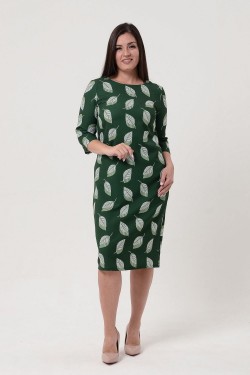 Платье 20656 - зеленый (Нл)