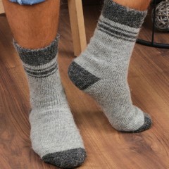 Носки шерстяные GL626 - серый (Нл)