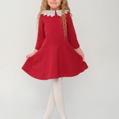 Платье Элиза бордовый - бордовый (Нл)