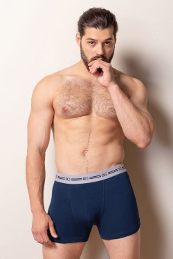 Набор трусов BeGood UM1201D Underwear 3 шт. - темно-синий-бургунди-синий (Нл)
