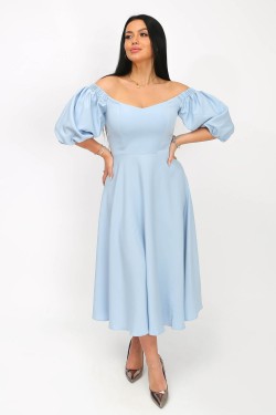 Платье 22251 - голубой (Нл)