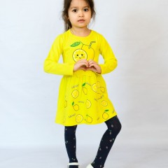 Платье 83009 детское - желтый (Нл)