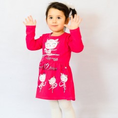 Платье 83008 детское - фуксия (Нл)