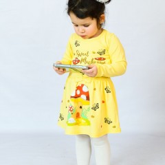 Платье 83004 детское - желтый (Нл)