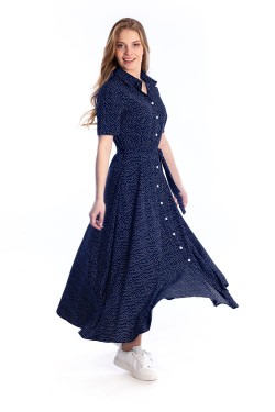 Платье 22259 - темно-синий (Нл)