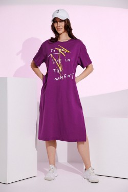 Платье 8341 - фиолетовый (Нл)