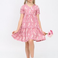 Платье Эмма детское - розовый (Нл)
