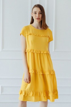 Платье Лили - желтый (Нл)